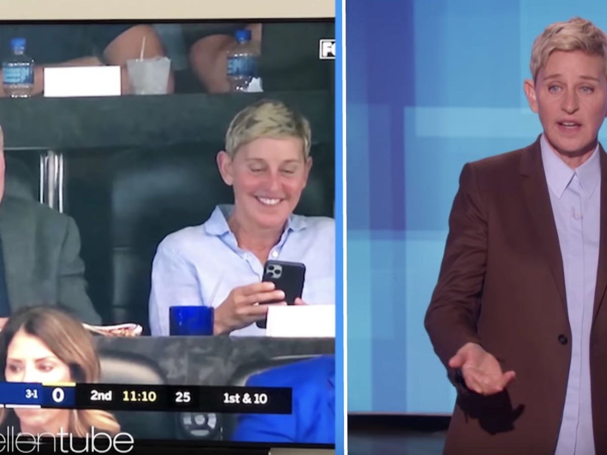 Ellen DeGeneres cheered for Packers in suite full of Cowboys fans