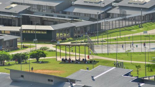 Christmas Island Immigration Detention Centre. (Getty)