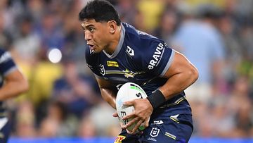 Jason Taumalolo of the Cowboys in action