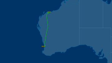 The Qantas flight was diverted to Karratha Airport in the in the Pilbara region of Western Australia.