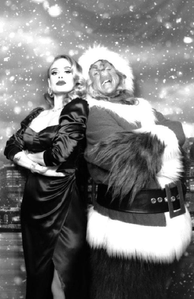 Adele Christmas party photos 2019