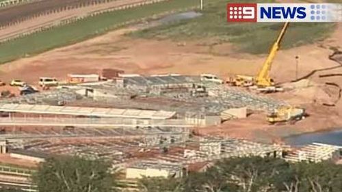 Two men have been killed at Eagle Farm Racecourse. (9NEWS)
