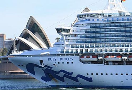 Ruby Princess in Sydney (Getty)