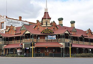Kalgoorlie's Exchange Hotel is on the corner of Maritana and which other street?