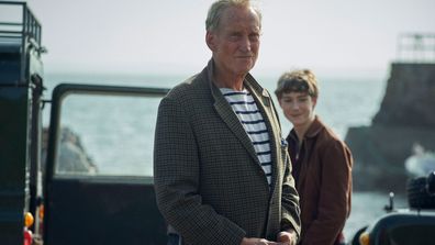 Charles Dance portraying Lord Mountbatten in Season 4 of The Crown.