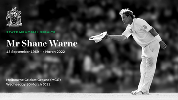 Shane Warne memorial details