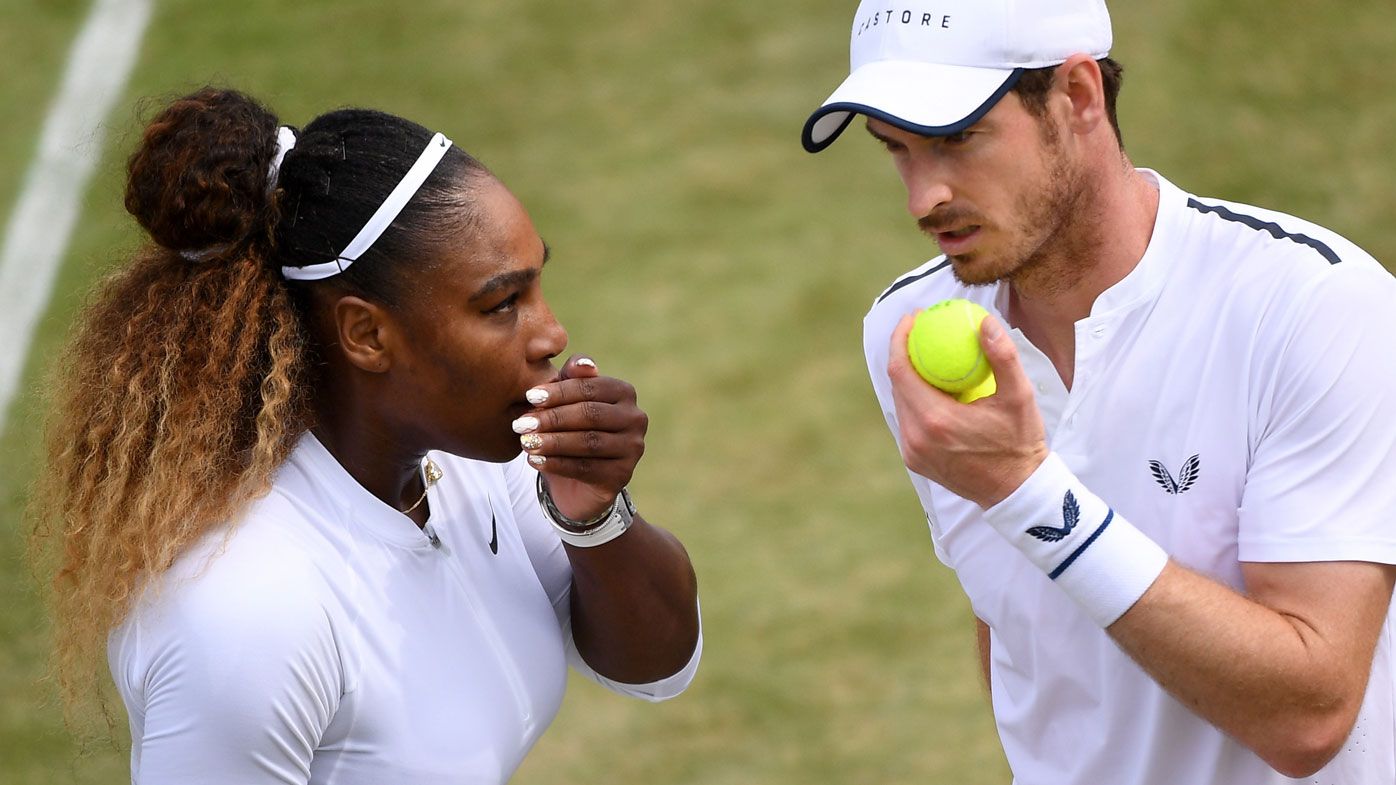 Serena Williams and Andy Murray crash out of Wimbledon mixed doubles