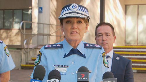 NSW Police Commissioner Karen Webb has detailed multiple arrests made under Taskforce Erebus.
