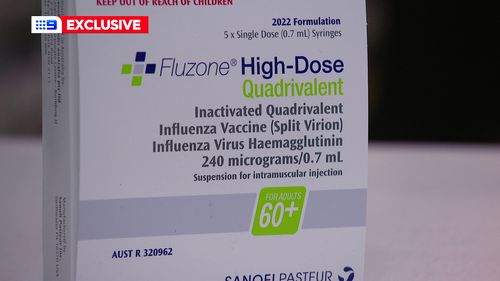 New high dose influenza vaccine called Fluzone has four times the antigens of a standard vaccine and covers four different strains.