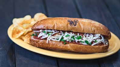 The Impossible meatball sub is one item that will be featured at the Disney California Adventure Food & Wine Festival.