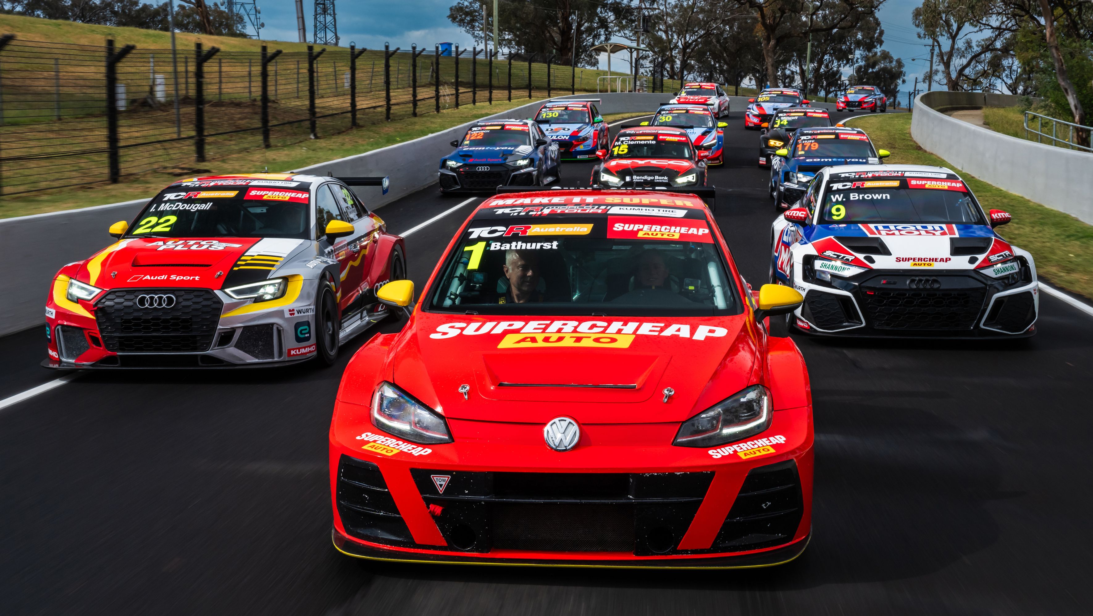 The TCR World Tour visited Australia in 2023. 