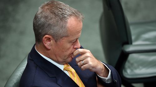 Labor leader Bill Shorten said the government was "too scared to turn up to parliament".