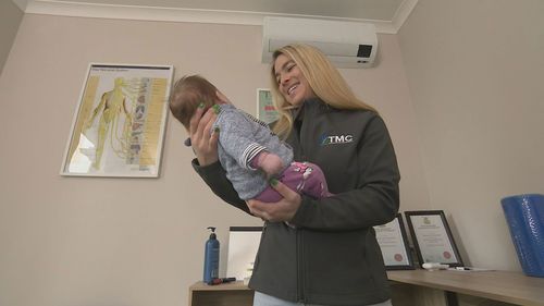 Tania Leskie is a paediatric chiropractor based in Melbourne. In 10 years of practice, she's treated hundreds of babies, some just days old.