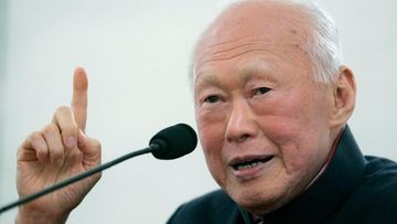 The founding Prime Minister of Singapore, Lee Kuan Yew, died aged 91. (supplied)