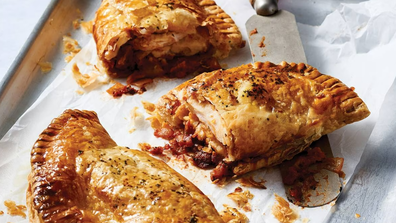 Woolies shoppers divided over chicken parmigiana pasties