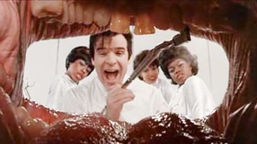 Little Shop of Horrors sadistic dentist played by Steve Martin