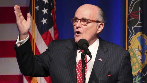 Former New York mayor Rudy Giuliani. (AP)