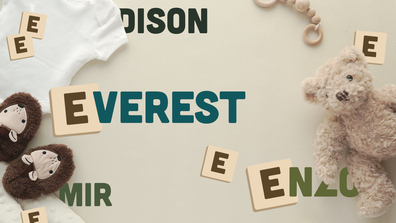Baby name inspiration: Everyone will be looking for "E" names for boys in 2025