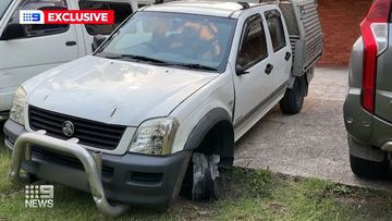 Police are investigating reports a ute being driven with a missing tyre hit and damaged a car on Sydney&#x27;s northern beaches.