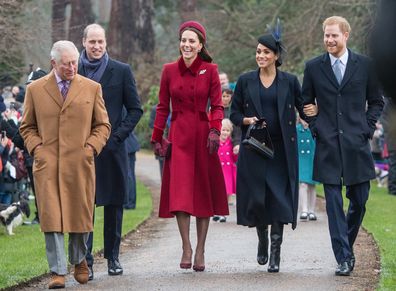 Kate Middleton, Meghan Markle, Prince Harry, Prince William, King Charles