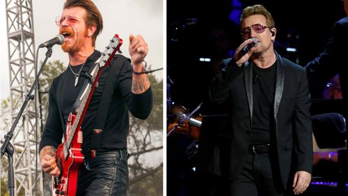 Eagles of Death Metal expected to return to Paris and perform with U2 tonight, in wake of terror attacks