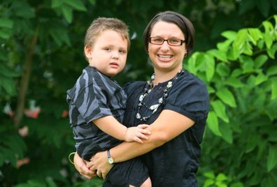 Enosh and mum