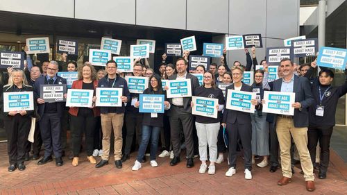 Young members of the SDA will gather at Parliament House today to lobby for equal adult wages.