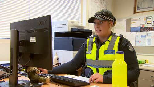  She's also following in the footsteps of Natalie Jubb, Victoria's very first female station commander- who was also based at Culgoa. 