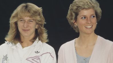 Princess Diana and Steffi Graf