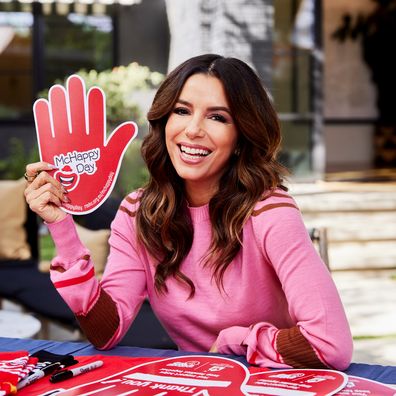 Eva Longoria is the 2021 McDonald's McHappy Day ambassador.