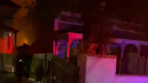 A South Australian man escapes from his house unharmed after it went up in flames. 