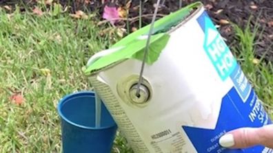 DIY fan shares clever hack to make pouring paint easier