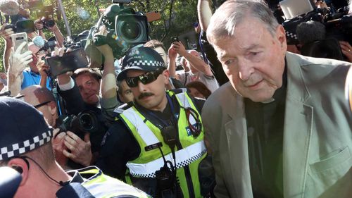 George Pell spent his first night in prison.