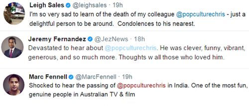 ABC staff have paid tribute to their colleague. (Twitter)
