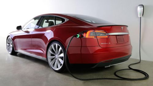 Tesla will recall 90,000 of its Model S electric car over a seatbelt fault. (AAP)