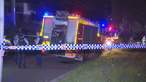 Firefighters fought their way into the home and found an elderly man dead inside. 