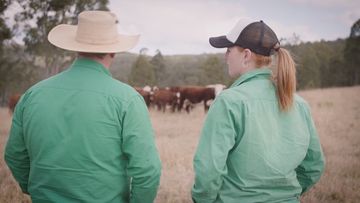 Our Cow founder Bianca Tarrant (right) said farmers get a bigger cut of the profits when customers buy direct.