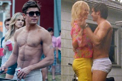 To celebrate Zac Efron's MTV Movie Award for Best Shirtless performance in <i>That Awkward Moment</i>, TheFIX has collated our fave of the star's shirtless movie scenes. You're welcome.<br/><br/>From planking over a toilet naked and dancing in the rain in his undies, here are our top 10 of Zac Efron's hottest shirtless moments...<br/><br/>(<i>Author: <b><a target="_blank" href="https://twitter.com/yazberries">Yasmin Vought</a></b></i>)