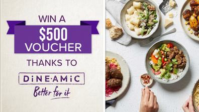 You could win healthy family dinners, like these, delivered to your door!