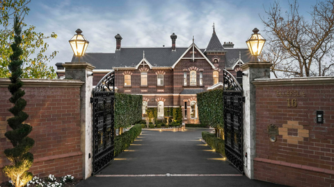 Opulent estate in Melbourne that resembles a French chateau has hit the market and is expected to sell for up to $19.5million
