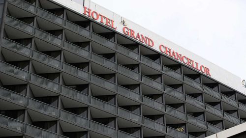 The Hotel Grand Chancellor has been linked to the UK strain of coronavirus.