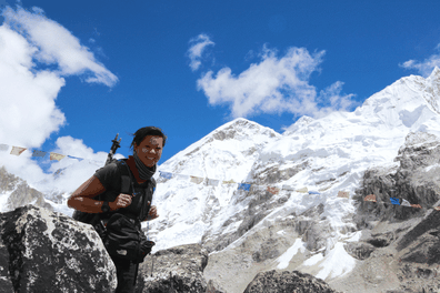 cindy treks Everest base camp