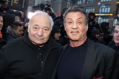 Burt Young and Sylvester Stallone