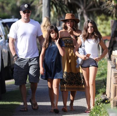 Matt Damon and family spend Easter with the Hemsworths