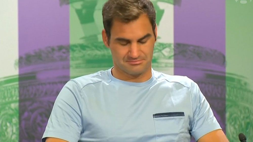 Fuzzy Roger Federer has Wimbledon hangover
