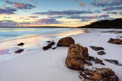 Sunrise at Hyams Beach, Jervis Bay NSW Australia