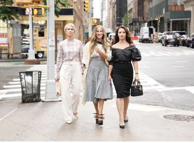 Sex and the City, And Just Like That, Sarah Jessica Parker, Cynthia Nixon, Kristin Davis