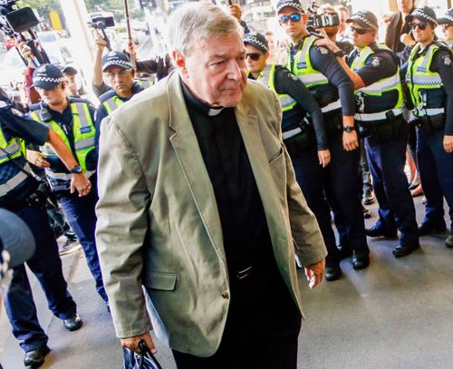 The Cardinal has taken leave from his position at the Vatican to fight the charges. (AAP)