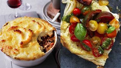 Food fight: savoury pies v savoury tarts