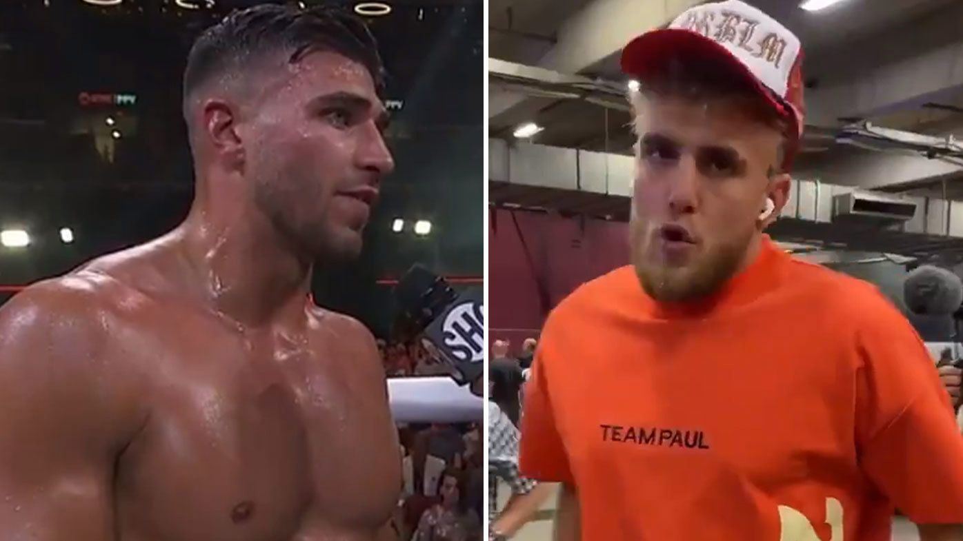 Love Island star Tommy Fury calls out Jake Paul after win
